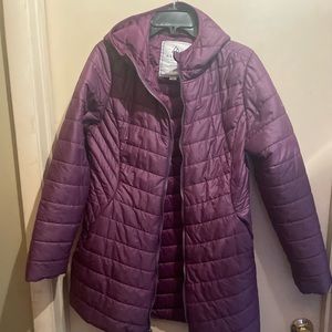 Alpine Purple Puffer Jacket